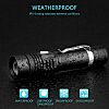 2 Pack LED Flashlight Ultra-Bright Torch - USB Rechargeable - 20000 lumens