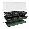 Seed Starting Trays - Seed Germination Kit Heat Mat Cell Insert & Dome