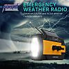 Emergency Solar Hand Crank Weather Radio- 4000mAh Emergency Radio