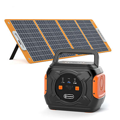 320W 292Wh 80000mAh Portable Power Station With 18V/100W Solar Panel