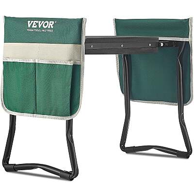 Garden Kneeler and Seat, 330 lbs Load Capacity, 8' EVA Wide Pad, Foldable Garden Stool, Kneeling Bench for Gardening with Tool Bag, Gifts for Women, Grandparents, Seniors, Mom and Dad