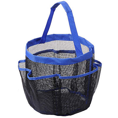 8 Pocket Shower Caddy Tote - Toiletry Tote Bag