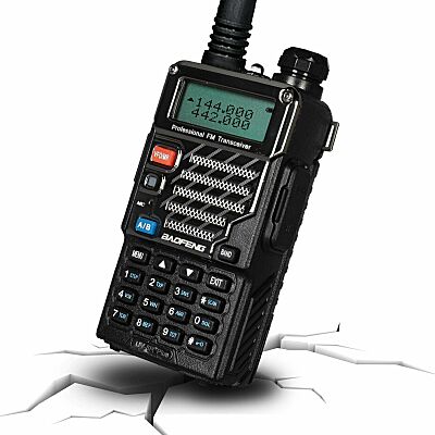 2PCS (1 pair) - Two-way Radio Portable Walkie Talkie UV-5R+ VHF/UHF Radio Dual Band